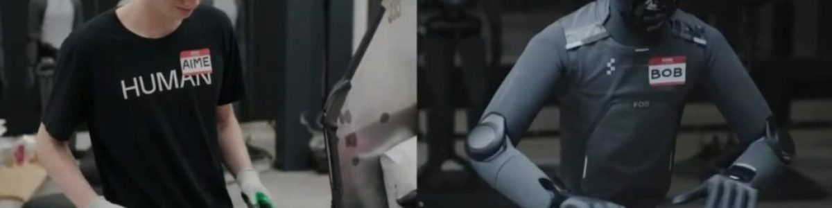 Humano contra robô humanoide: quem verificou mais pacotes em 10 horas? Veja o vídeo!
