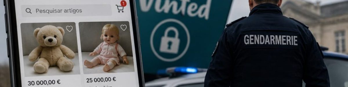 Alegadamente há anúncios na Vinted de venda de crianças