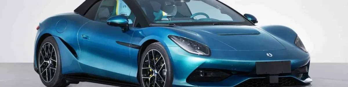 Roadster elétrico de luxo Denza da BYD surge em fuga de informação… são mais de 1.500 cv