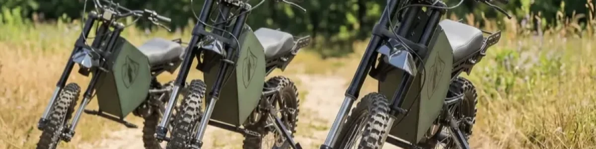 Ucrânia aprova oficialmente uma mota elétrica para uso militar