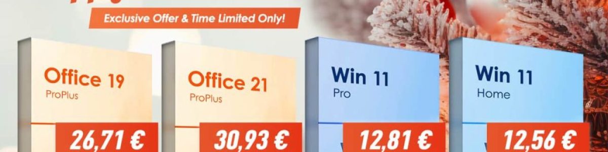 Ofertas de ano novo 2026: chaves digitais de Windows e Office com desconto imediato