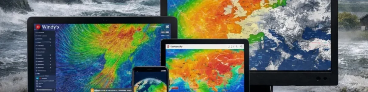 Plataformas para acompanhar a meteorologia em tempo real