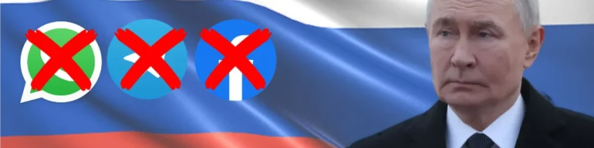 WhatsApp e Telegram bloqueados na Rússia. Meta classificada como organização extremista