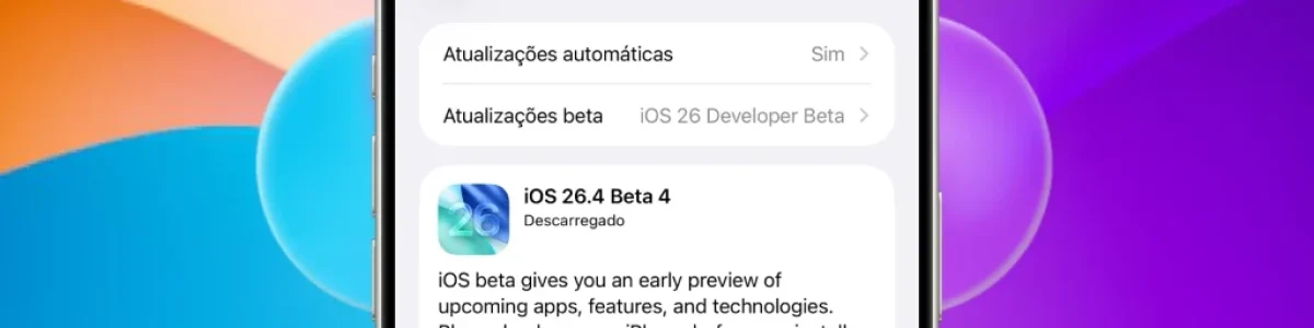 iOS 26.4 beta 4 já chegou e traz novidades (novos emojis e mudanças no design)