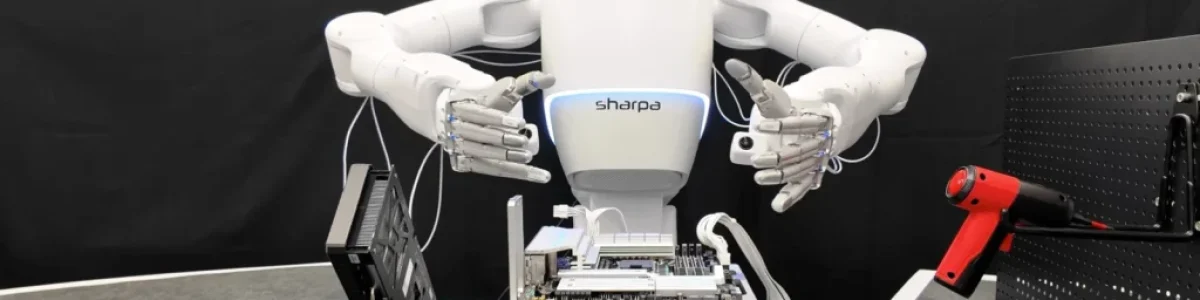 Sharp mostra robô capaz de montar um computador (e já não é ficção científica)