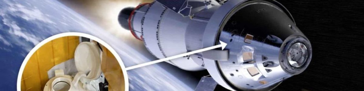 A NASA gastou milhares de milhões para ir à Lua. A casa de banho avariou no segundo dia